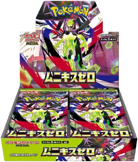 Pokemon Card Mega Series Booster Box Munikis Zero M3 Japanese