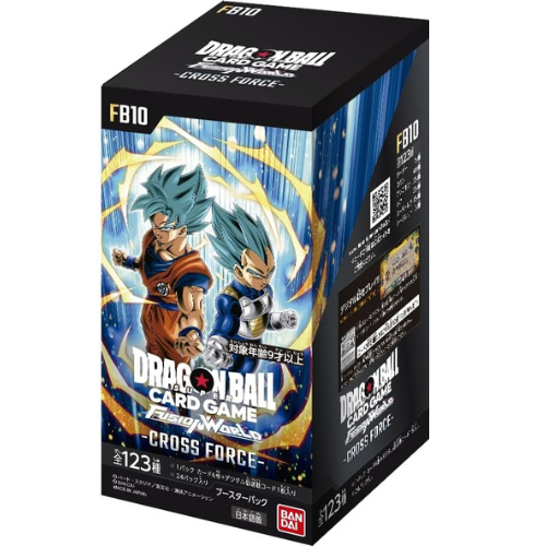Dragon Ball Super Card Game Fusion World CROSS FORCE Booster Box FB10