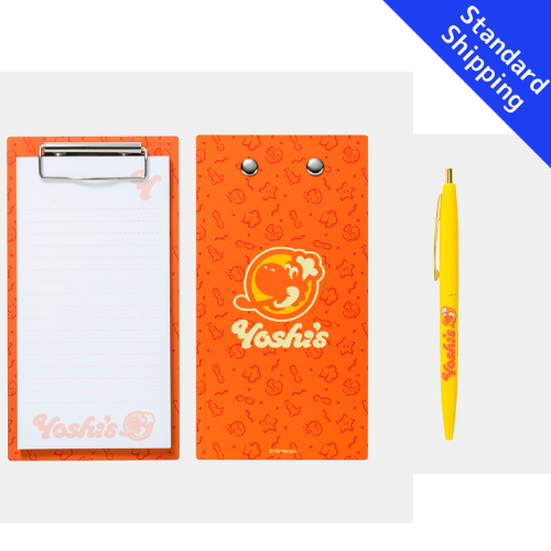 Board Memo & Ballpoint Pen Yoshi's Mario Kart World [Nintendo TOKYO Item]