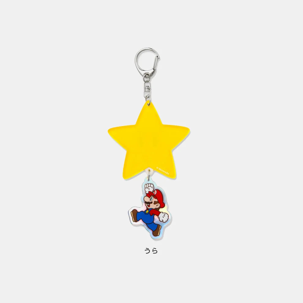 Nintendo Super Mario Super star Decoração Charm Japão TÓQUIO/OSAKA/KYOTO NOVO