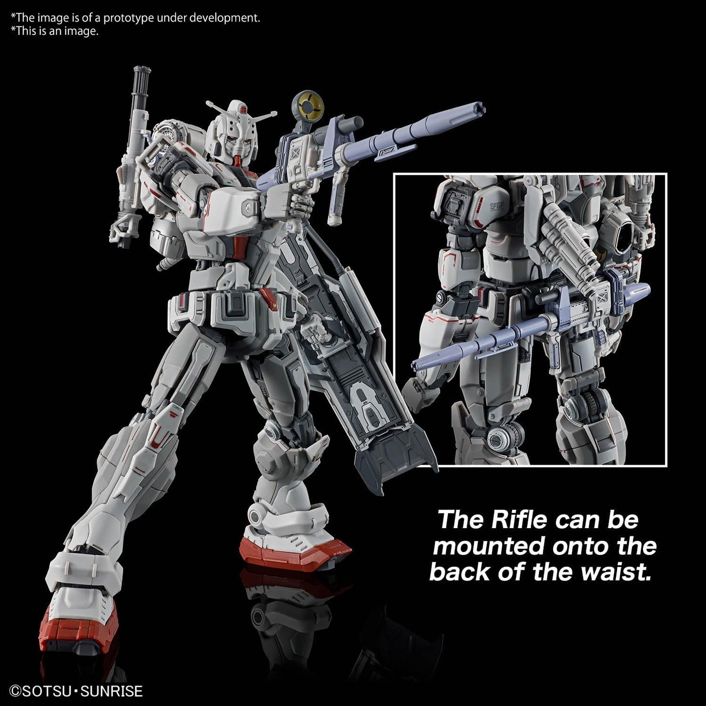 BANDAI SPIRITS plastic model The Mobile suit Gundam Requiem For Vengeance RX 78GE Gundam EX RFV Japan NEW