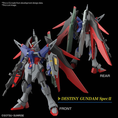 BANDAI SPIRITS Destiny Gundam .Spec Ⅱ & Zeus silhouette HG 1/144 Gundam Seed freedom Japan NEW