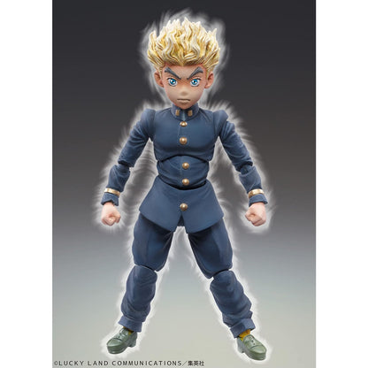 JoJo's Bizarre Adventure Super Action Statue Figura da 4ª parte Kousei Hirose & Ec(Act 1) & Ec(Act 2) & Ec(Act 3) S.A.S Japão NOVO