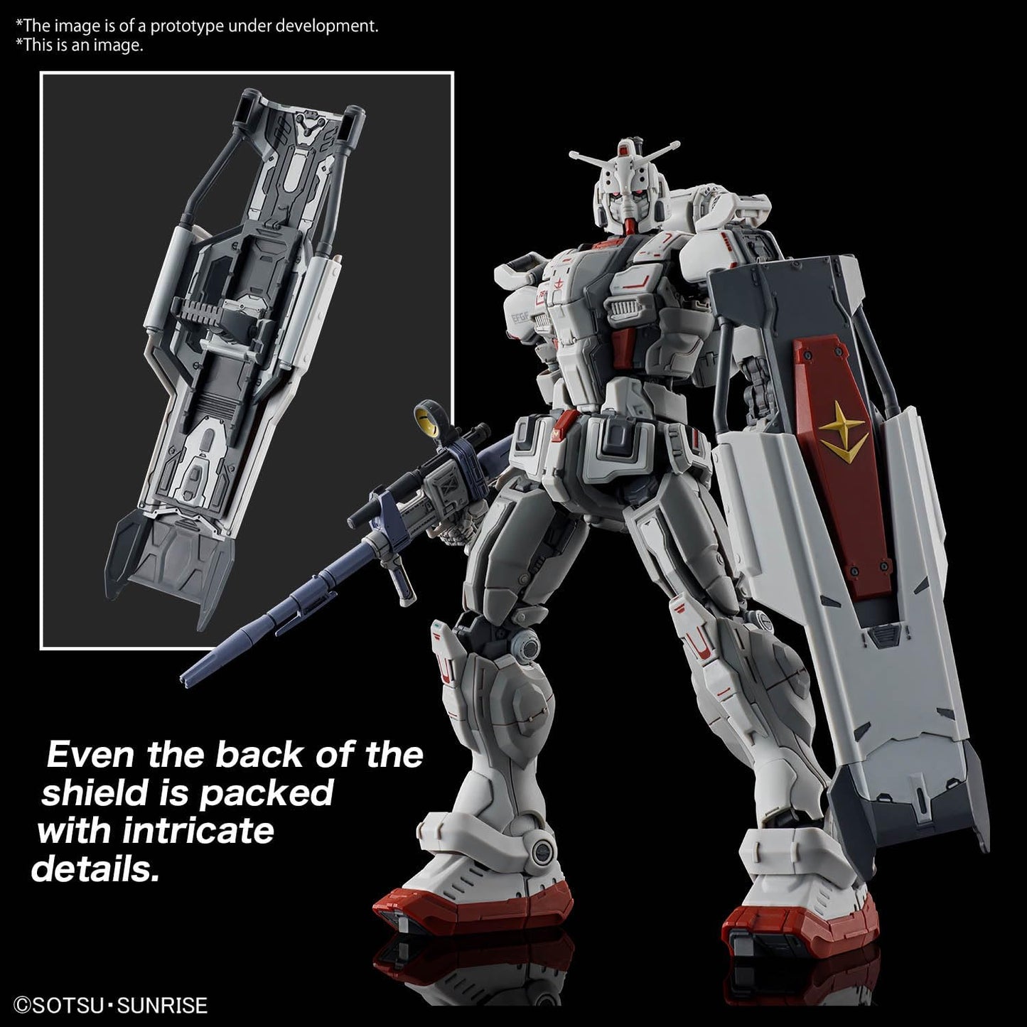 BANDAI SPIRITS plastic model The Mobile suit Gundam Requiem For Vengeance RX 78GE Gundam EX RFV Japan NEW