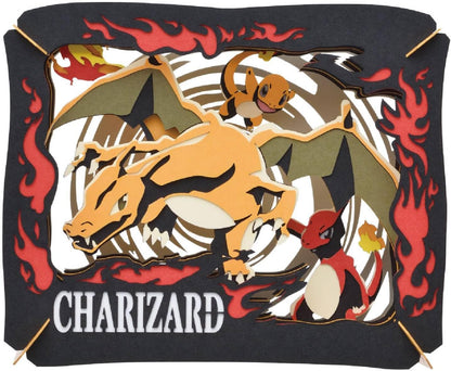 Ensky Paper Theater Pokemon Charizard PT-022 & Venusaur PT-021 & Blastoise PT-023 set Japão