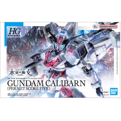 BANDAI SPIRITS Gundam Calibarn Permet Score Five HG 1/144 Gundam THE WITCH FROM MERCURY Japan NEW