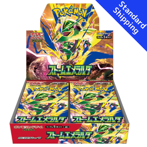 Pokemon Card Mega Series Booster Box Storm Emeralda M6 Japanese
