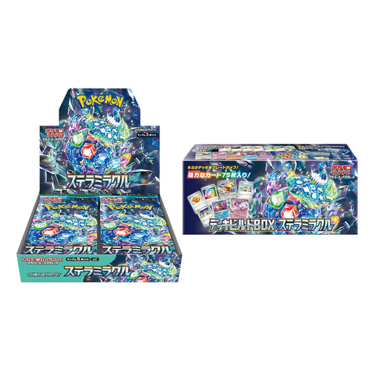 Pokemon Card Scarlet & Violet Booster Box Stellar Miracle Deck Build Box set sv7 Japanese
