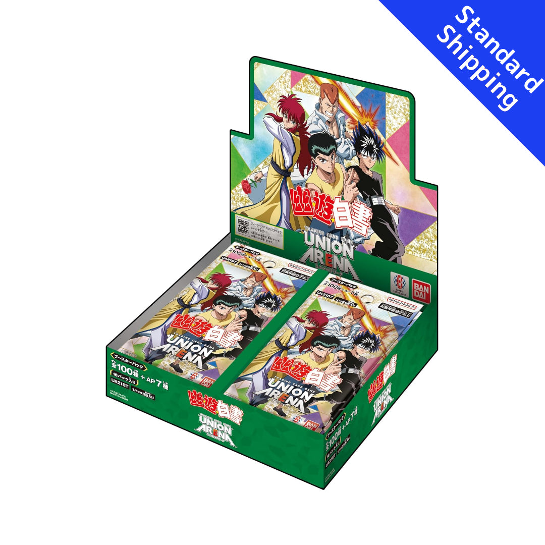 BANDAI UNION ARENA UA21BT YuYu Hakusho Jogo de Cartas Box Japão