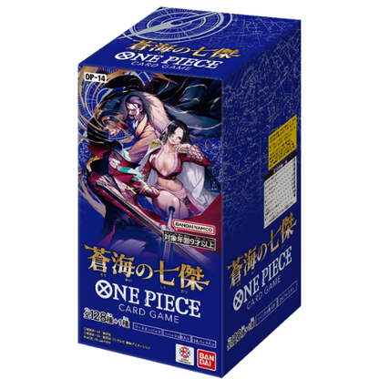 ONE PIECE Card Game The Azure Sea’s Seven【OP14】1 Box 2 Box 3 Box Set Japan