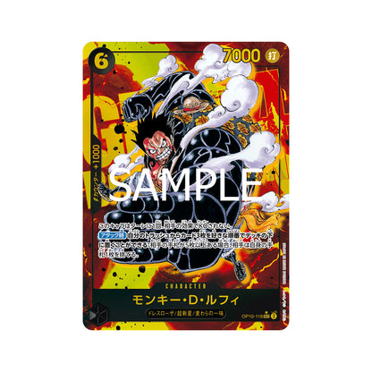 BANDAI ONE PIECE Card Game Royal Blood OP-10 Monkey.D.Luffy SEC Parallel Japanese NEW