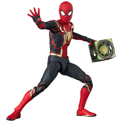 MEDICOM TOY MAFEX No.245 SPIDER-MAN INTEGRATED SUIT『Spider-Man： No Way Home』 non-scale Figure Japan NEW