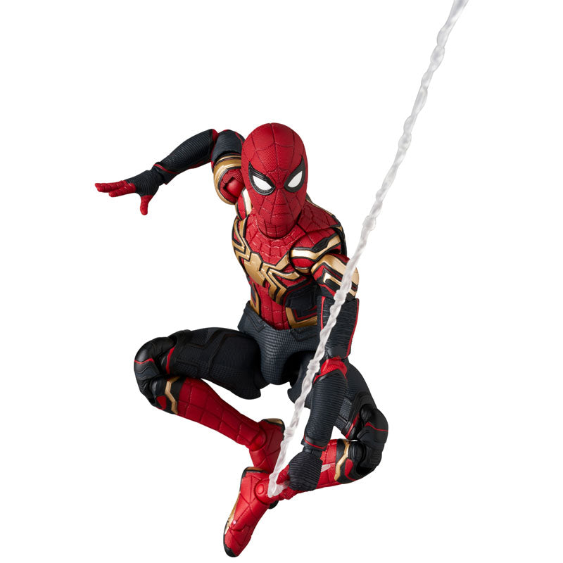 MEDICOM TOY MAFEX No.245 SPIDER-MAN INTEGRATED SUIT『Spider-Man： No Way Home』 non-scale Figure Japan NEW