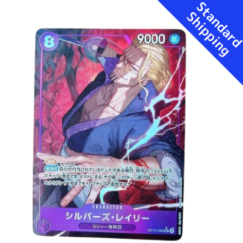 ONE PIECE Card Game Silvers Rayleigh Carrying on His Will OP13 066 japanese