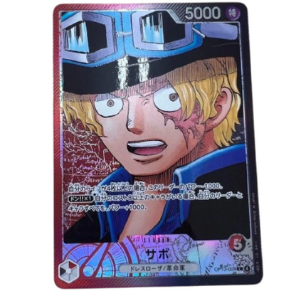ONE PIECE Card Game Sabo leader Carrying on His Will OP13 004 japanese