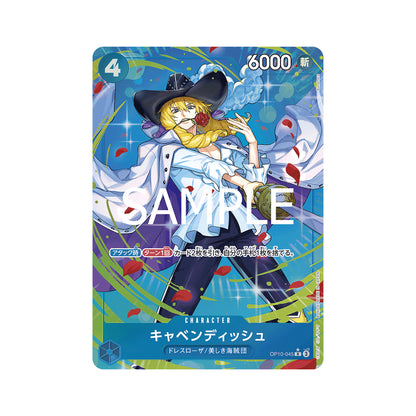 BANDAI ONE PIECE Card Game Royal Blood OP-10 Cavendish R Parallel Japanese NEW