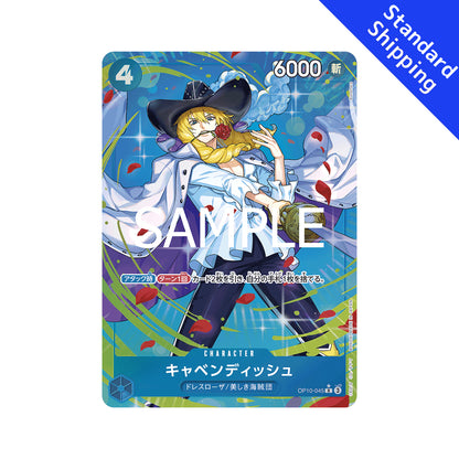 BANDAI ONE PIECE Card Game Royal Blood OP-10 Cavendish R Parallel Japanese NEW