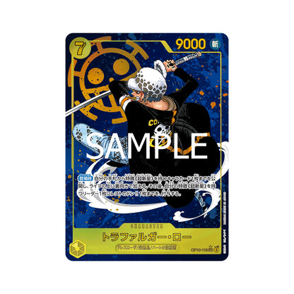 BANDAI ONE PIECE Card Game Royal Blood OP-10 Trafalgar Law SEC Parallel Japanese NEW