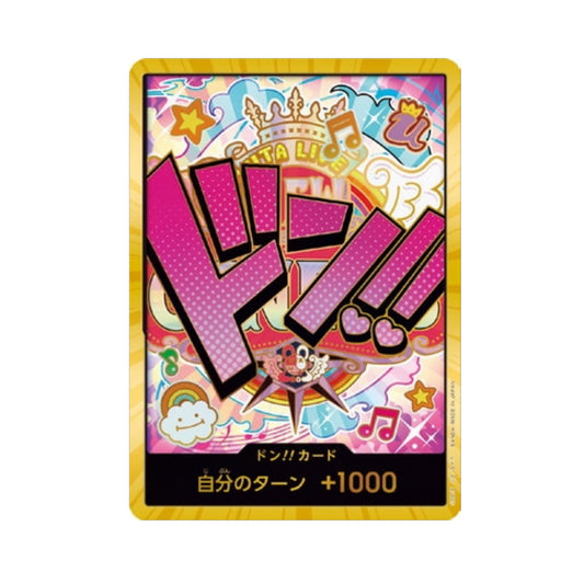 BANDAI ONE PIECE Jogo de Cartas O MELHOR PRB 01 Uta Don Super Paralelo Japonês NOVO