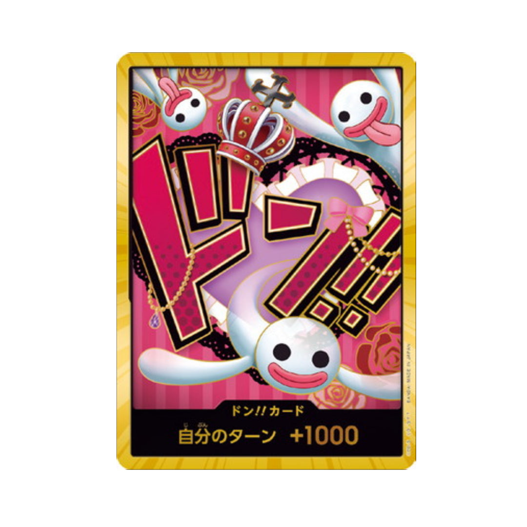 BANDAI ONE PIECE Jogo de Cartas O MELHOR PRB 01 Perona Don Super Paralelo Japonês NOVO