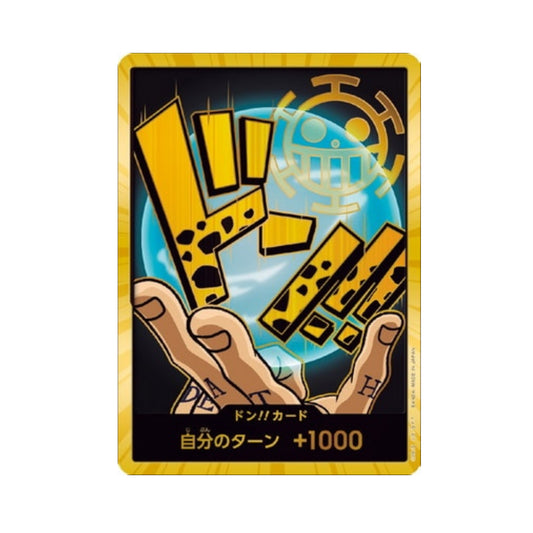 BANDAI ONE PIECE Card Game THE BEST PRB 01 Trafalgar Law Don Super Parallel Japanese NEW