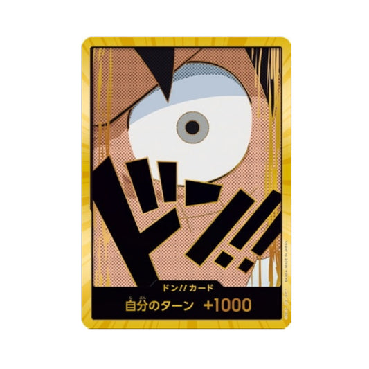 BANDAI ONE PIECE Jogo de Cartas O MELHOR PRB 01 Monkey D Luffy Don Super Paralelo Japonês NOVO