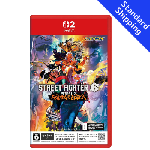 Street Fighter 6 Years 1-2 Fighters Edition Nintendo switch 2 Game Japan