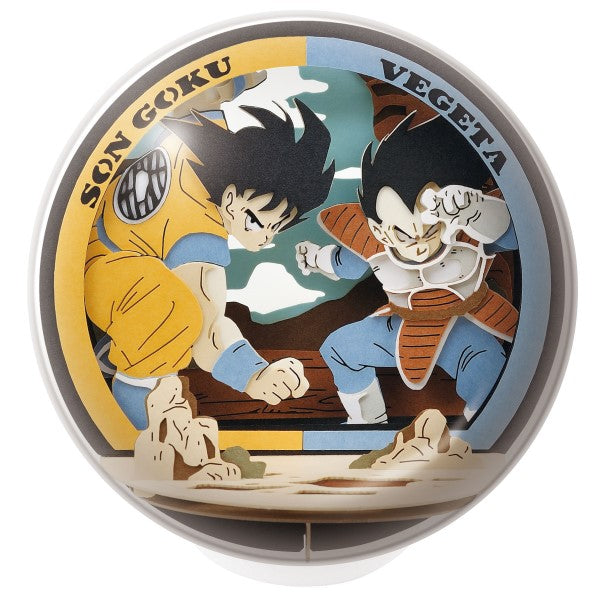Ensky Paper Theater Ball DragonBall Son Goku VS. Vegeta PTB-15X Japan