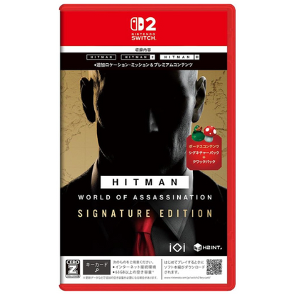 HITMAN World of Assassination Signature Edition Nintendo switch 2 Game Japan