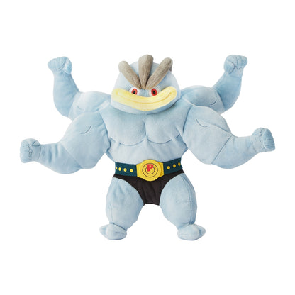 Pokemon Center Original Muscular! Posing Plush Toy: Training Machamp