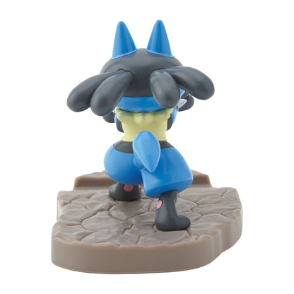 Pokemon Center Original Smartphone Stand Figure: Lucario in Training