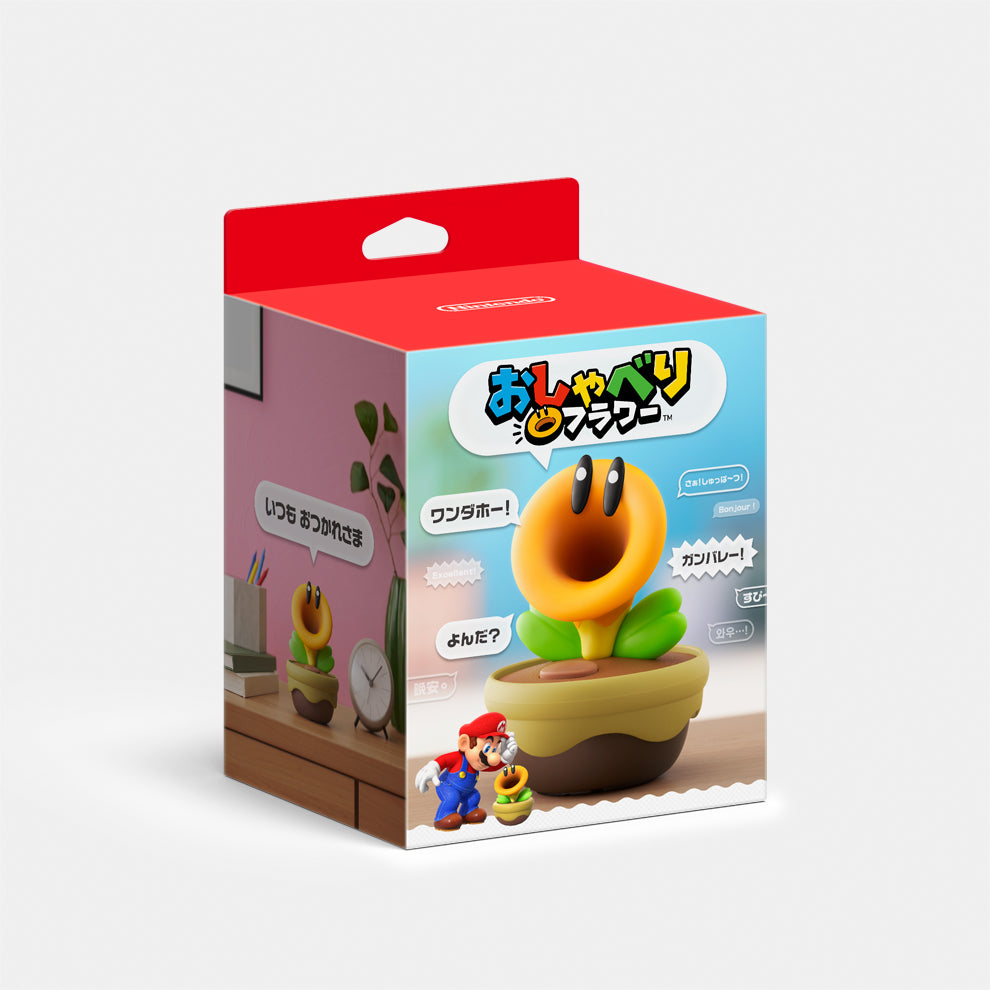 Nintendo genuine product Chatty Flower Japan