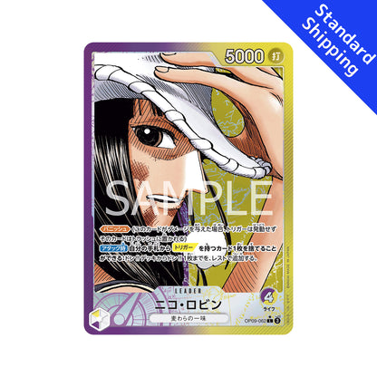 BANDAI ONE PIECE Card Game Emperors in the New World OP-09 Nico Robin Leader Parallel Japanese NEW