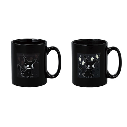 BANDAI Pokemon Ichiban kuji Type:Ghost Mimikyu / Gengar Changing mug Japan NEW