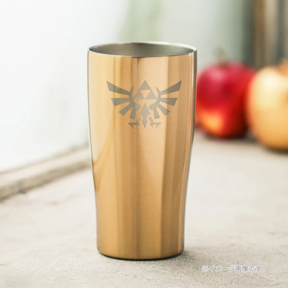 Nintendo The Legend of Zelda Hyrule emblem tumbler Japan TOKYO/OSAKA/KYOTO NEW