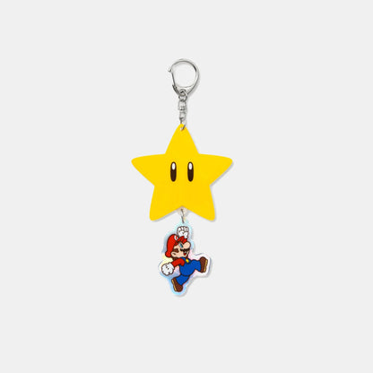 Nintendo Super Mario Super star Decoração Charm Japão TÓQUIO/OSAKA/KYOTO NOVO