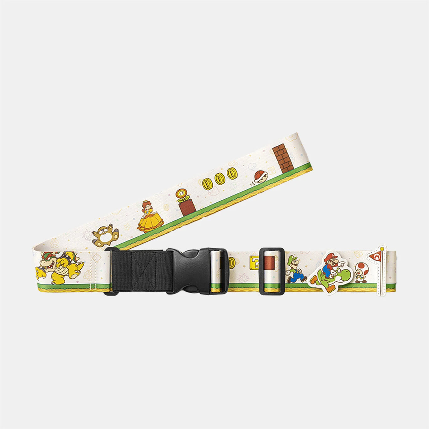 Nintendo Super Mario Suitcase Belt (Mario Characters) Japan Nintendo TOKYO/OSAKA/KYOTO NEW