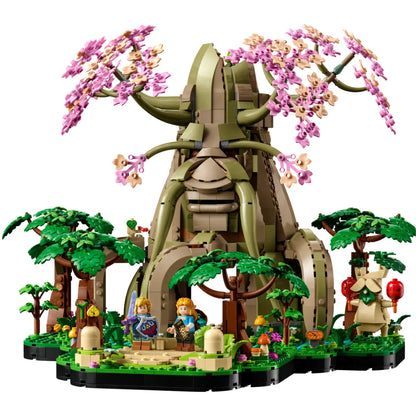 LEGO Nintendo The Legend of Zelda Breath of the Wild / Ocarina of Time The Great Deku Tree 2 in 1 Japan NEW