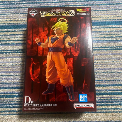 Ichiban Kuji Figure (Unopened) Dragon Ball THE CHRONICLE OF GOKU Prize D: Super Saiyan 2 Son Goku MASTERLISE