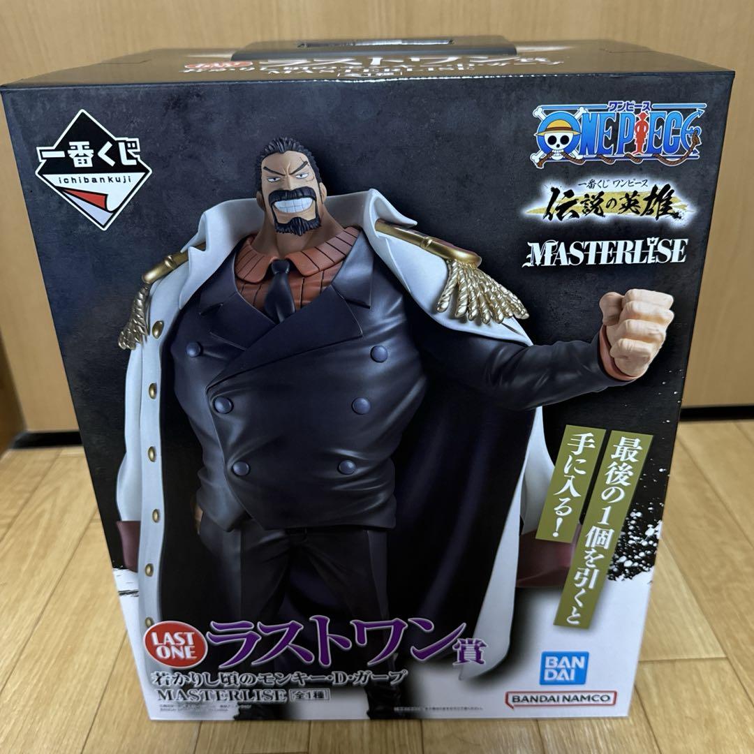 BANDAI ONE PIECE Legendary Heroes Ichibankuji young Monkey D Garp Figure Japanese NEW