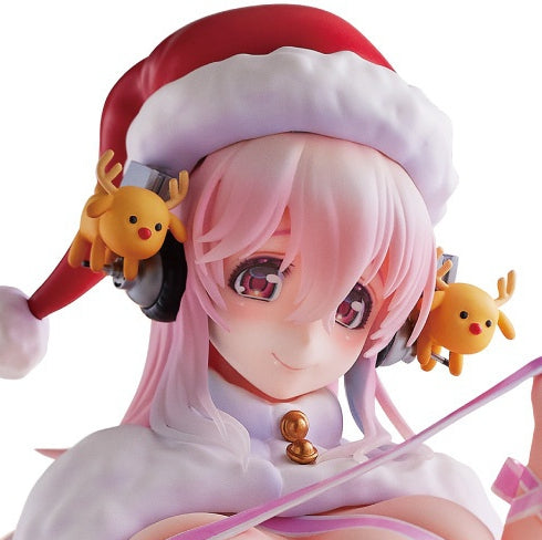 Mimeyoi SUPER SONICO 10º Feliz Natal! Figura Japão NOVA