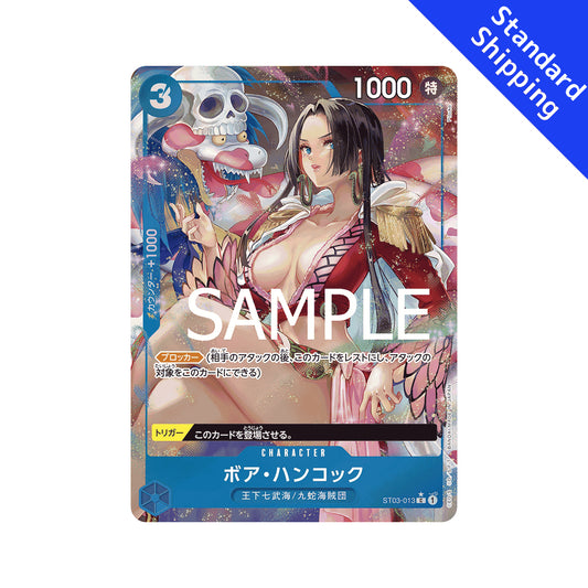 BANDAI ONE PIECE Jogo de Cartas O MELHOR PRB 01 Boa Hancock C Paralelo Japonês NOVO