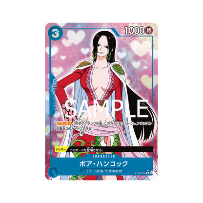 BANDAI ONE PIECE Jogo de Cartas O MELHOR PRB 01 Boa Hancock C Reimpressão Paralela Japonês NOVO