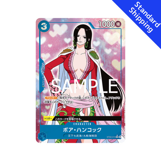 BANDAI ONE PIECE Jogo de Cartas O MELHOR PRB 01 Boa Hancock C Reimpressão Paralela Japonês NOVO