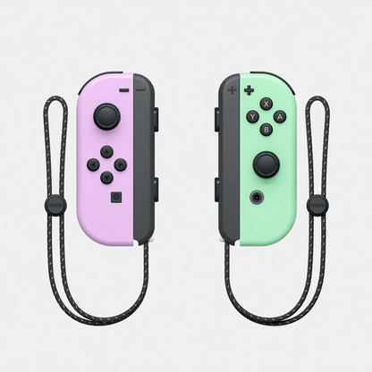 Controle Nintendo Switch Joy-Con (L) Roxo Pastel/(R) Verde Pastel Japão