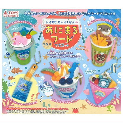 HY2049 Capsule toy Toysp Aquarium Animal Food Mascot complete set