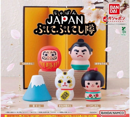 HY2059 Capsule toy JAPAN Puni-Puni Squad complete set