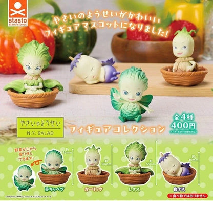 HY2201 Capsule toy Vegetable Fairy Figure Collection complete set