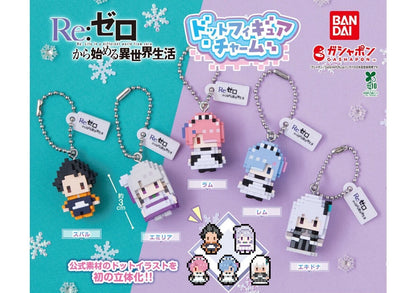 HY2408 Capsule toy Re: Zero Dot Figure Charm complete set