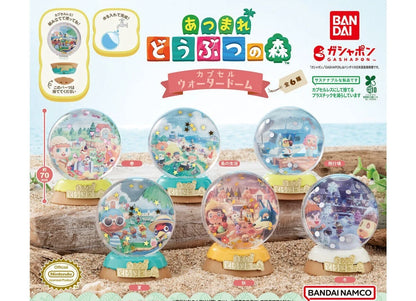 HY2421 Capsule toy Animal Crossing New Horizons Capsule Water Dome complete set